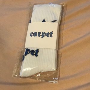 Carpet Company C-Star Socks White